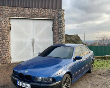 Синій БМВ 5 Серія, об'ємом двигуна 2.5 л та пробігом 390 тис. км за 4100 $, фото 1 на Automoto.ua