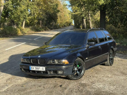 Синій БМВ 5 Серія, об'ємом двигуна 2.93 л та пробігом 600 тис. км за 5300 $, фото 1 на Automoto.ua