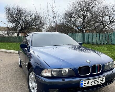 Синий БМВ 5 Серия, объемом двигателя 2 л и пробегом 360 тыс. км за 4300 $, фото 1 на Automoto.ua