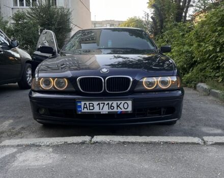 Синий БМВ 5 Серия, объемом двигателя 2 л и пробегом 300 тыс. км за 4200 $, фото 1 на Automoto.ua