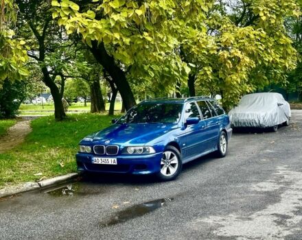 Синій БМВ 5 Серія, об'ємом двигуна 2 л та пробігом 300 тис. км за 3900 $, фото 1 на Automoto.ua