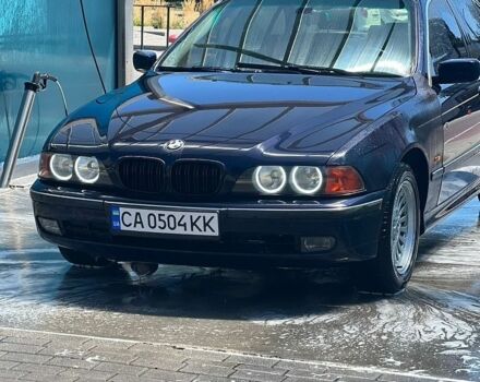 Синий БМВ 5 Серия, объемом двигателя 1.99 л и пробегом 435 тыс. км за 3800 $, фото 1 на Automoto.ua