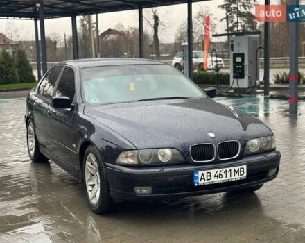Синий БМВ 5 Серия, объемом двигателя 1.99 л и пробегом 320 тыс. км за 4500 $, фото 1 на Automoto.ua
