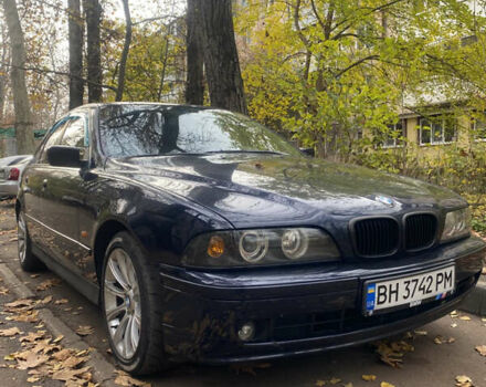 Синій БМВ 5 Серія, об'ємом двигуна 2.5 л та пробігом 313 тис. км за 4990 $, фото 1 на Automoto.ua