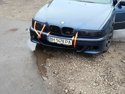 Синій БМВ 5 Серія, об'ємом двигуна 3 л та пробігом 575 тис. км за 4300 $, фото 1 на Automoto.ua