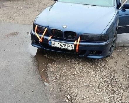 Синій БМВ 5 Серія, об'ємом двигуна 3 л та пробігом 575 тис. км за 4300 $, фото 1 на Automoto.ua