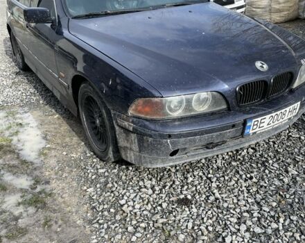 Синий БМВ 5 Серия, объемом двигателя 2 л и пробегом 245 тыс. км за 3250 $, фото 1 на Automoto.ua
