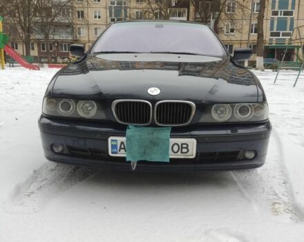 Синий БМВ 5 Серия, объемом двигателя 2 л и пробегом 440 тыс. км за 4500 $, фото 1 на Automoto.ua