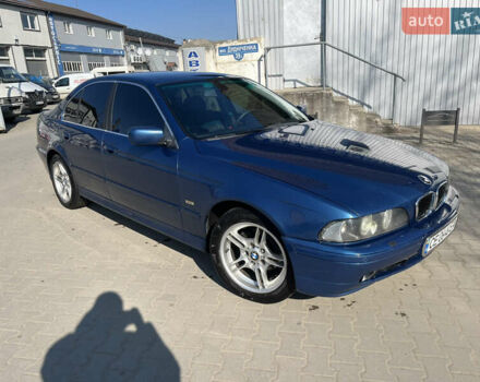 Синий БМВ 5 Серия, объемом двигателя 2.5 л и пробегом 411 тыс. км за 5700 $, фото 1 на Automoto.ua