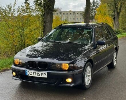 Синий БМВ 5 Серия, объемом двигателя 2.5 л и пробегом 489 тыс. км за 3100 $, фото 1 на Automoto.ua