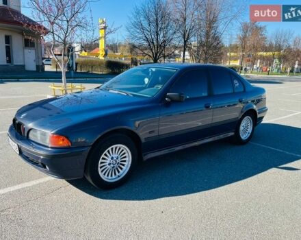 Синий БМВ 5 Серия, объемом двигателя 2.5 л и пробегом 324 тыс. км за 5499 $, фото 1 на Automoto.ua