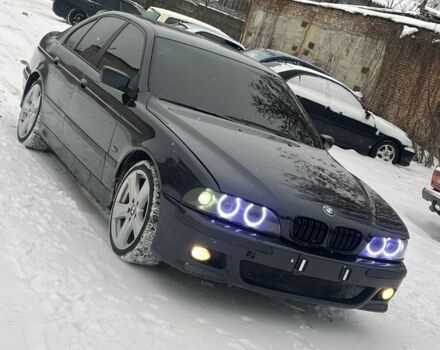 Синий БМВ 5 Серия, объемом двигателя 4.4 л и пробегом 350 тыс. км за 4750 $, фото 1 на Automoto.ua