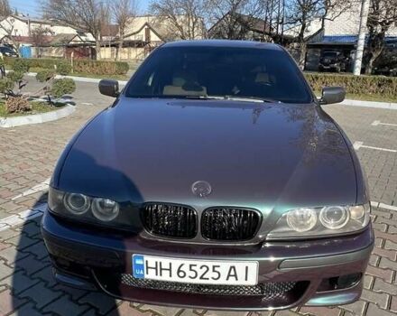 Синий БМВ 5 Серия, объемом двигателя 2.5 л и пробегом 400 тыс. км за 6200 $, фото 1 на Automoto.ua