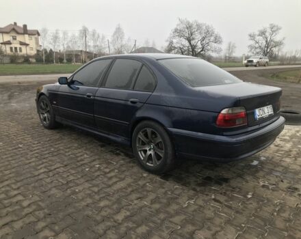 Синий БМВ 5 Серия, объемом двигателя 3 л и пробегом 250 тыс. км за 3500 $, фото 1 на Automoto.ua