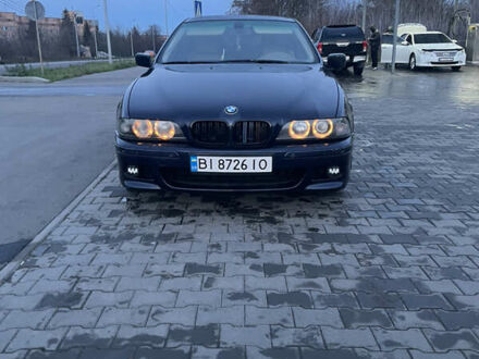 Синий БМВ 5 Серия, объемом двигателя 2.5 л и пробегом 475 тыс. км за 4000 $, фото 1 на Automoto.ua