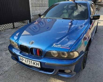 Синий БМВ 5 Серия, объемом двигателя 3 л и пробегом 400 тыс. км за 5500 $, фото 1 на Automoto.ua