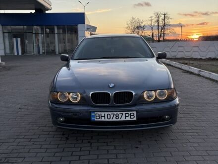 Синий БМВ 5 Серия, объемом двигателя 2.2 л и пробегом 364 тыс. км за 4250 $, фото 1 на Automoto.ua