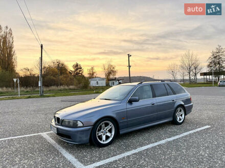 Синий БМВ 5 Серия, объемом двигателя 2.5 л и пробегом 318 тыс. км за 6500 $, фото 1 на Automoto.ua