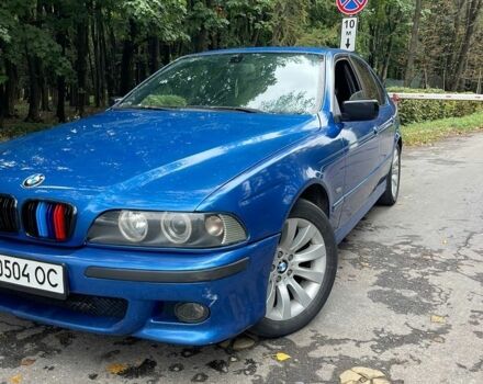 Синий БМВ 5 Серия, объемом двигателя 3.5 л и пробегом 300 тыс. км за 4000 $, фото 1 на Automoto.ua