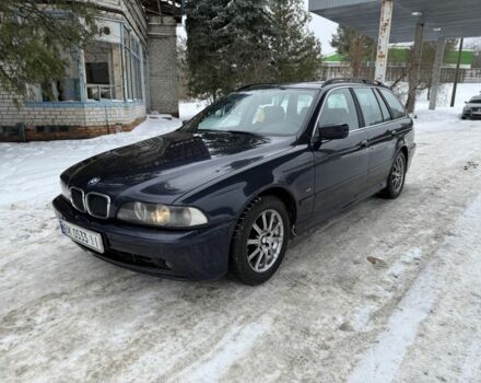 Синий БМВ 5 Серия, объемом двигателя 2 л и пробегом 380 тыс. км за 3150 $, фото 1 на Automoto.ua