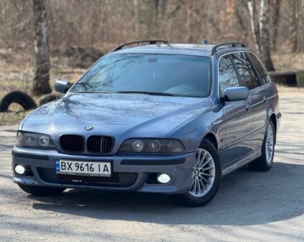 Синий БМВ 5 Серия, объемом двигателя 2.9 л и пробегом 350 тыс. км за 3850 $, фото 1 на Automoto.ua
