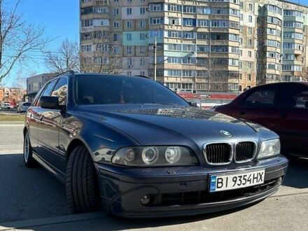 Синій БМВ 5 Серія, об'ємом двигуна 2.93 л та пробігом 332 тис. км за 6000 $, фото 1 на Automoto.ua