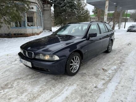 Синій БМВ 5 Серія, об'ємом двигуна 2 л та пробігом 385 тис. км за 3450 $, фото 1 на Automoto.ua