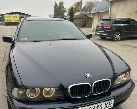 Синий БМВ 5 Серия, объемом двигателя 2 л и пробегом 390 тыс. км за 3946 $, фото 1 на Automoto.ua