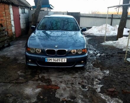 Синий БМВ 5 Серия, объемом двигателя 2.2 л и пробегом 200 тыс. км за 4500 $, фото 1 на Automoto.ua