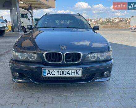 Синий БМВ 5 Серия, объемом двигателя 2.5 л и пробегом 385 тыс. км за 4350 $, фото 1 на Automoto.ua