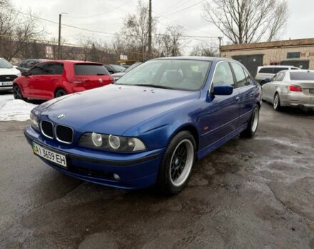 Синий БМВ 5 Серия, объемом двигателя 3 л и пробегом 280 тыс. км за 4500 $, фото 1 на Automoto.ua