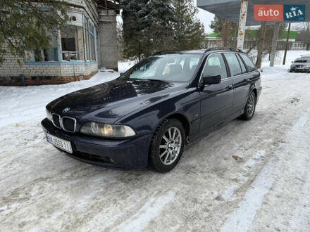 Синій БМВ 5 Серія, об'ємом двигуна 2 л та пробігом 380 тис. км за 3150 $, фото 1 на Automoto.ua
