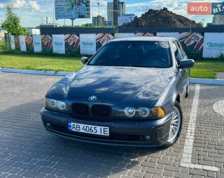 Синий БМВ 5 Серия, объемом двигателя 2.2 л и пробегом 377 тыс. км за 7000 $, фото 1 на Automoto.ua