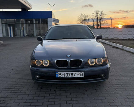 Синий БМВ 5 Серия, объемом двигателя 2.17 л и пробегом 364 тыс. км за 4250 $, фото 1 на Automoto.ua