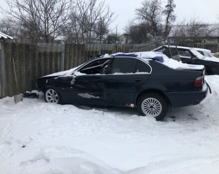 Синий БМВ 5 Серия, объемом двигателя 2.2 л и пробегом 300 тыс. км за 900 $, фото 1 на Automoto.ua