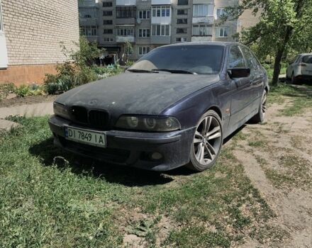 Синий БМВ 5 Серия, объемом двигателя 3 л и пробегом 390 тыс. км за 3499 $, фото 1 на Automoto.ua