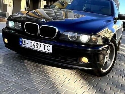 Синий БМВ 5 Серия, объемом двигателя 2.5 л и пробегом 320 тыс. км за 5200 $, фото 1 на Automoto.ua