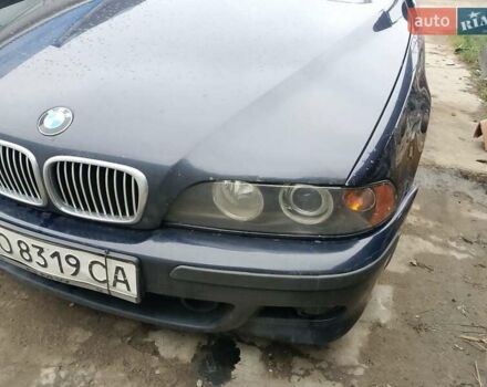 Синий БМВ 5 Серия, объемом двигателя 2 л и пробегом 380 тыс. км за 3500 $, фото 1 на Automoto.ua