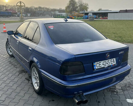 Синий БМВ 5 Серия, объемом двигателя 2.5 л и пробегом 200 тыс. км за 4000 $, фото 1 на Automoto.ua