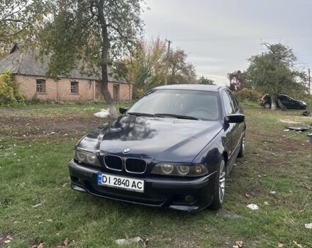 Синий БМВ 5 Серия, объемом двигателя 3 л и пробегом 470 тыс. км за 3503 $, фото 1 на Automoto.ua