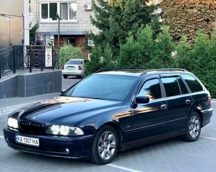 Синий БМВ 5 Серия, объемом двигателя 2.5 л и пробегом 495 тыс. км за 3750 $, фото 1 на Automoto.ua