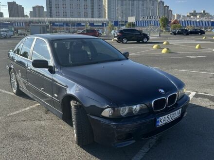 Синий БМВ 5 Серия, объемом двигателя 3 л и пробегом 360 тыс. км за 5700 $, фото 1 на Automoto.ua
