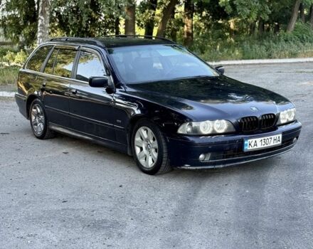 Синий БМВ 5 Серия, объемом двигателя 2.5 л и пробегом 1 тыс. км за 4500 $, фото 1 на Automoto.ua