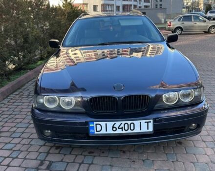 Синий БМВ 5 Серия, объемом двигателя 2.5 л и пробегом 374 тыс. км за 4500 $, фото 1 на Automoto.ua