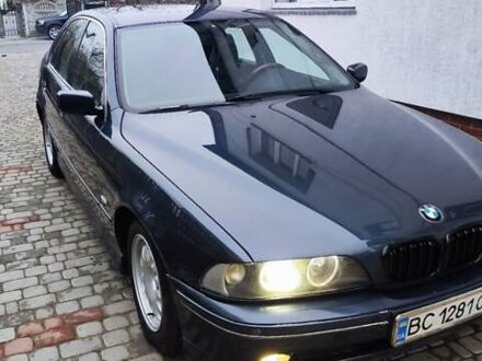 Синий БМВ 5 Серия, объемом двигателя 2.5 л и пробегом 335 тыс. км за 5500 $, фото 1 на Automoto.ua