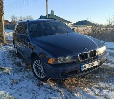 Синій БМВ 5 Серія, об'ємом двигуна 2.5 л та пробігом 490 тис. км за 4300 $, фото 1 на Automoto.ua