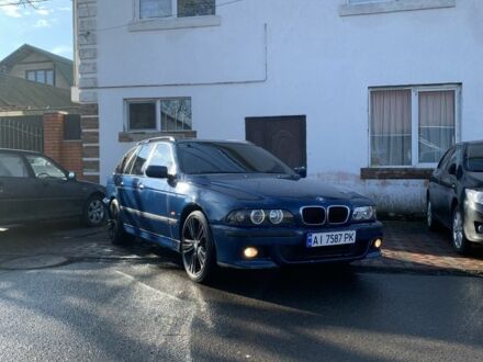Синій БМВ 5 Серія, об'ємом двигуна 3 л та пробігом 479 тис. км за 4999 $, фото 1 на Automoto.ua