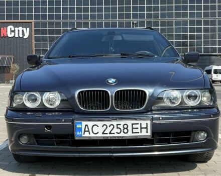 Синий БМВ 5 Серия, объемом двигателя 3 л и пробегом 356 тыс. км за 4500 $, фото 1 на Automoto.ua