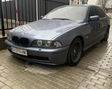 Синий БМВ 5 Серия, объемом двигателя 2.17 л и пробегом 260 тыс. км за 5500 $, фото 1 на Automoto.ua