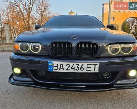 Синий БМВ 5 Серия, объемом двигателя 3 л и пробегом 475 тыс. км за 7700 $, фото 1 на Automoto.ua